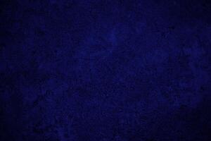 Blue Grunge Concrete Wall Texture Background. photo