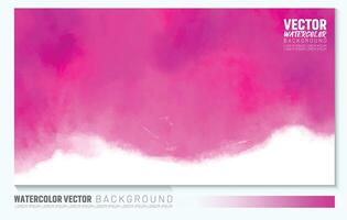 Abstract pink watercolor background for your design, watercolor background concept, vector