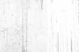 White Grunge Painting on Concrete Wall Texture Background. photo