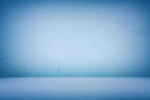 Abstract Blue Concrete Wall Texture Background. photo