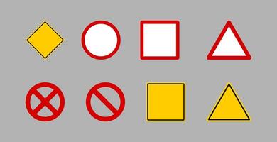 Close up of various signs on a gray background, suitable for marketing materials, graphic design, web content, and business presentations. vector