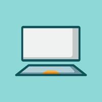 laptop icon design vector template