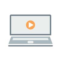 laptop icon design vector template