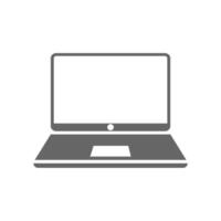 laptop icon design vector template