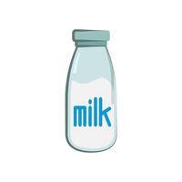 milk bottle icon design vector template