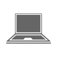 laptop icon design vector template