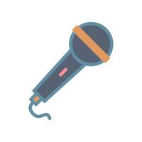 microphone icon design vector template