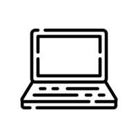 laptop icon design vector template