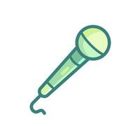 microphone icon design vector template