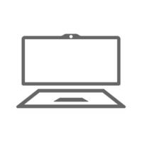 laptop icon design vector template