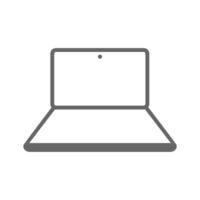 laptop icon design vector template