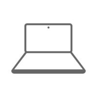 laptop icon design vector template