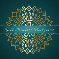 Vector Luxury ornamental mandala design background