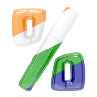 Balloon Symbol Indian color of flag png