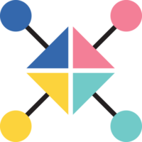 triangle infographic icon png