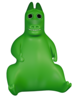 3d draak groen png