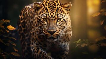 AI generated leopard high quality image photo