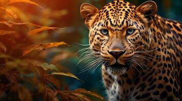 AI generated leopard high quality image photo