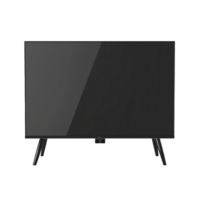 AI generated Modern TV png isolated on transparent background