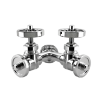 AI generated Ball valves isolated on transparent background png