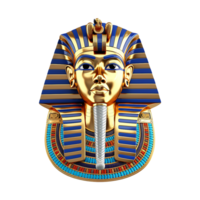 AI generated King tut isolated on transparent background png