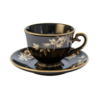 AI generated Tea cup isolated on transparent background png