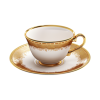 AI generated Tea cup isolated on transparent background png