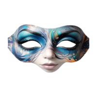 ai genererad karneval mask isolerat på transparent bakgrund png