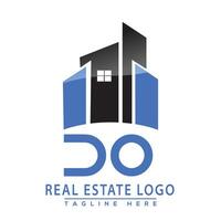 DO Real Estate Logo Design vector