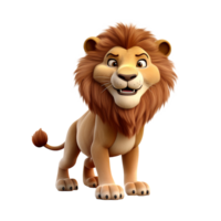 AI generated Lion png isolated on transparent background