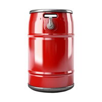 AI generated Metal beer can isolated on transparent background png