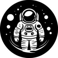 astronauta - alto calidad vector logo - vector ilustración ideal para camiseta gráfico