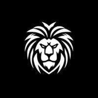 Lion, Minimalist and Simple Silhouette - Vector illustration