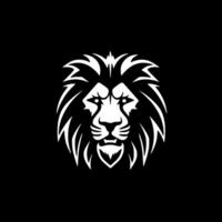 Lion, Minimalist and Simple Silhouette - Vector illustration