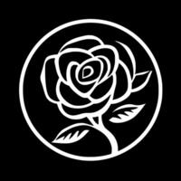 Rose - High Quality Vector Logo - Vector illustration ideal for T-shirt graphic