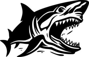 Shark - High Quality Vector Logo - Vector illustration ideal for T-shirt graphic