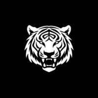 tigre, minimalista y sencillo silueta - vector ilustración