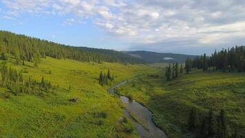 Khakassia aerial footage video