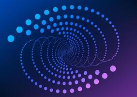 Abstract background Circular geometric shapes arranged in waves. Arrange in order from small to large. ,screen,presentation, Vector, illustration vector