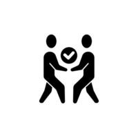 buddy concept line icon. Simple element illustration. buddy concept outline symbol design. vector