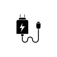 charger concept line icon. Simple element illustration. charger concept outline symbol design. vector