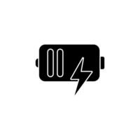 charged concept line icon. Simple element illustration. charged concept outline symbol design. vector