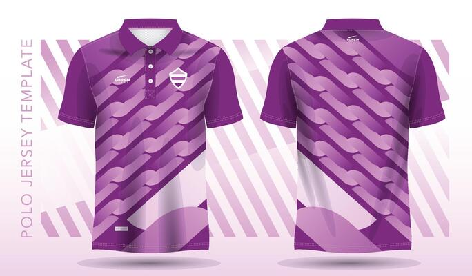 abstract purple background pattern for polo jersey sport uniform design