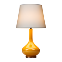 ai généré table lampe isolé sur transparent Contexte png