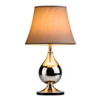 ai gegenereerd tafel lamp geïsoleerd Aan transparant achtergrond png