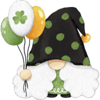 Gnomes clipart holiday season ST Patrick day png