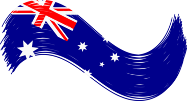 Australian flag illustration png