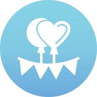 Balloons Party Vecto Icon vector