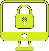 Padlock Vecto Icon vector