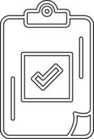 Task List Vecto Icon vector